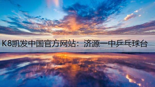 济源一中乒乓球台